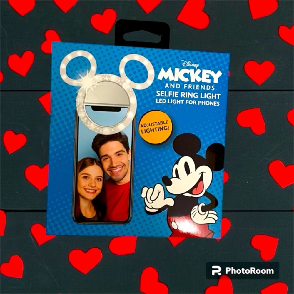Disney Mickey Mouse Clip On Selfie Ring Light
